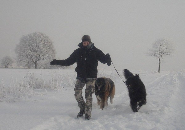 Eve und Harry im Schneechaos Eve und Harry im Schneechaos